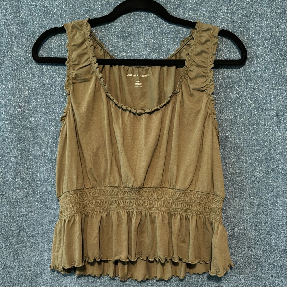 American eagle tank top, cropped fit